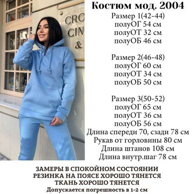 Костюм кофта с кенгуру и капюшоном. Модель MN2004 цвет мокко, размер 50-52 MN2004 фото