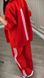 Повсякденний брючний костюм піджак та штани на резинці. Модель J157 колір червоний, розмір 46-48