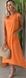 Сарафан турецький софт. Модель: G83122, колір помаранчевий, розмір 42-44 G83122 фото