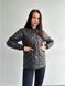 Демісезонна куртка жіноча плащівка Лаке, синтепон 100, рибана. Модель Н1068 колір чорний, розмір 46-48