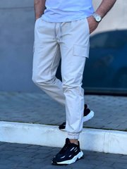 Штани чоловічі матеріал: джинс-бенгалін, арт М10386, колір сірий, розмір ХХЛ арт М10386 фото