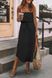Сукня з відкритими плечима. Модель №594, колір чорний, розмір універсальний №594 фото